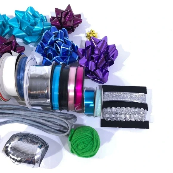 Random Ribbon & Curling Ribbon Lot - Picture 2 of 4